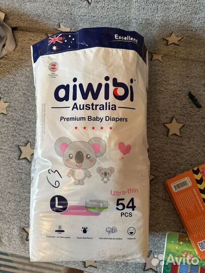 Подгузники aiwibi L