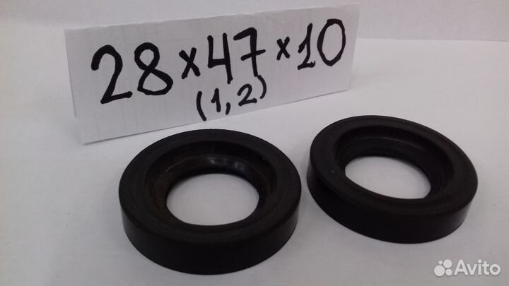 Манжета армированная 28*47*10 (1,2)