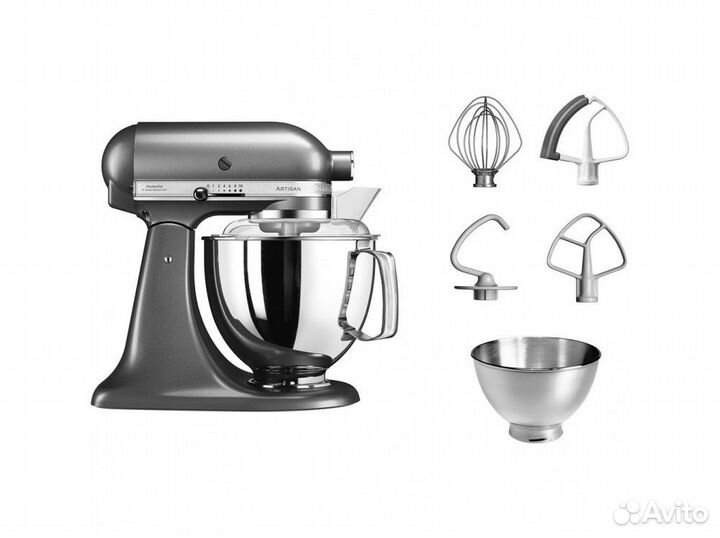 Планетарный миксер kitchenaid 4.8 Л, 5KSM175pseca