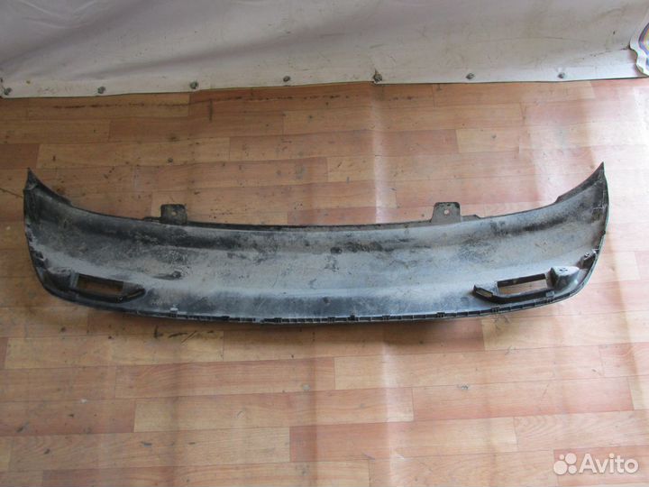 Юбка заднего бампера Kia Rio 4 c 2011 - 2015