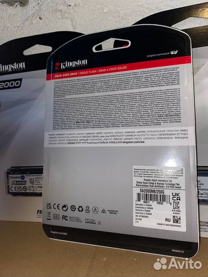 Kingston ssd 250gb a2000