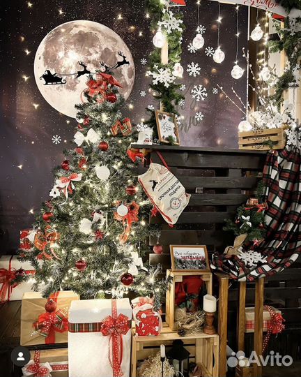 Новогодние оформление в Новосибирске