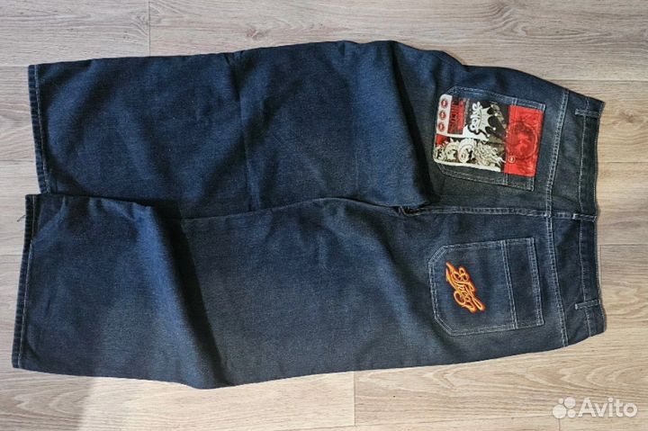 Джинсы широкие Jnco sk8