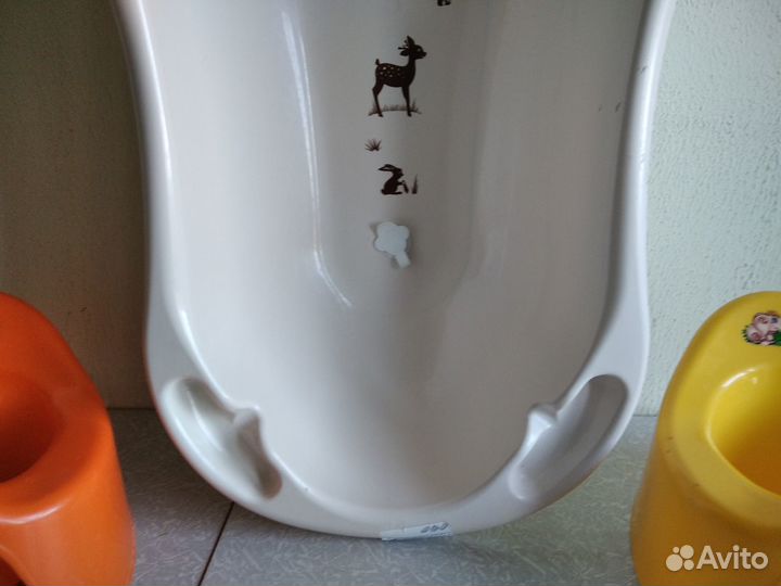 Детская ванна Кeeeper, Forest, (100 см), бежевая