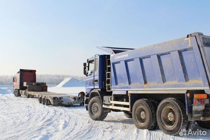 Трал перевозка негабаритных грузов