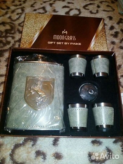 Хрустальный графин под водку, стопки