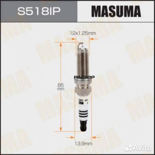 Masuma S518IP Свеча зажигания Ir+Pt Masuma S518IP