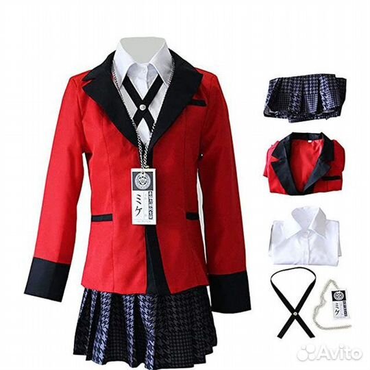 Косплей-костюм/ Школьная форма «Безумный азарт»