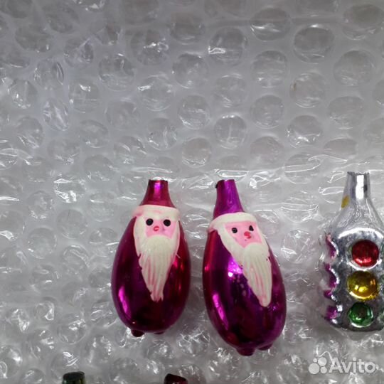 Мини ёлочные игрушки СССР
