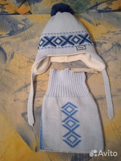 Шапка и снуд новаяна 2/3 года