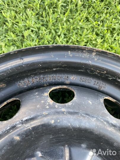 Штампованные диски r13 Hyudai Accent