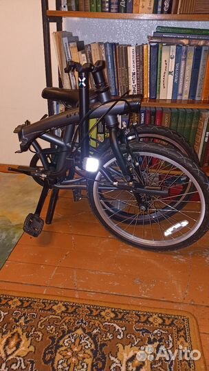 Велосипед складной 20 дюймов Btwin Tilt 100