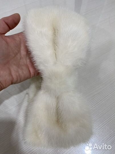 Повязка на голову норковая