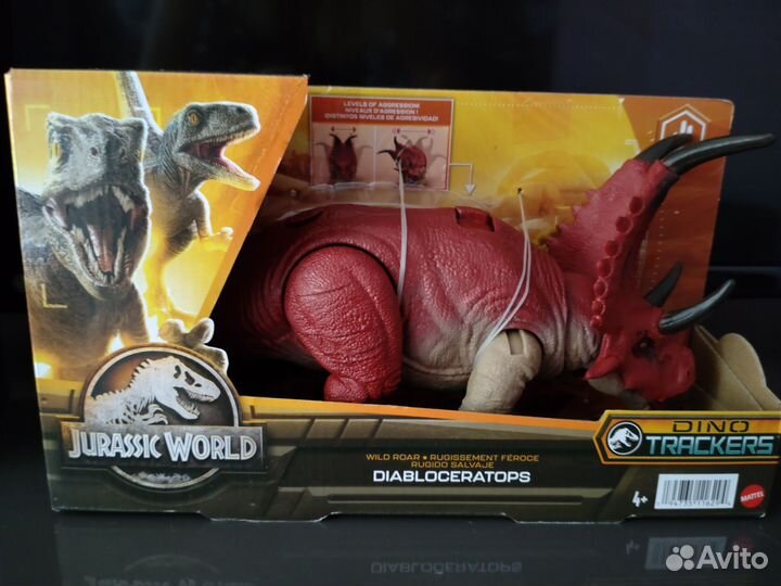 Динозавры jurassic world mattel