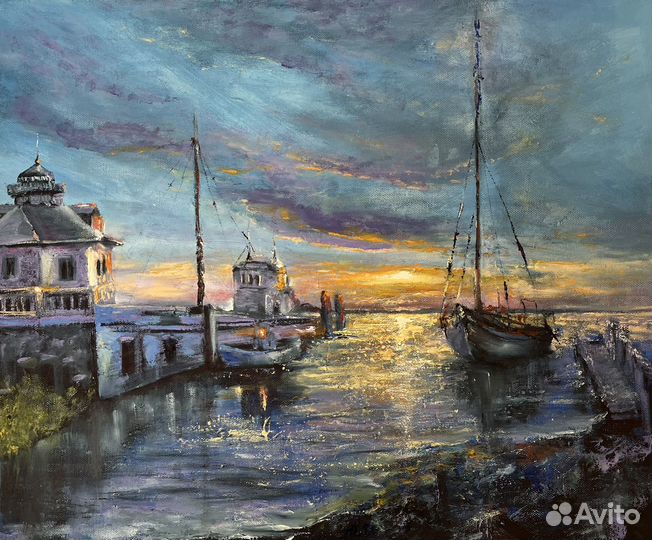 Картина маслом на холсте 