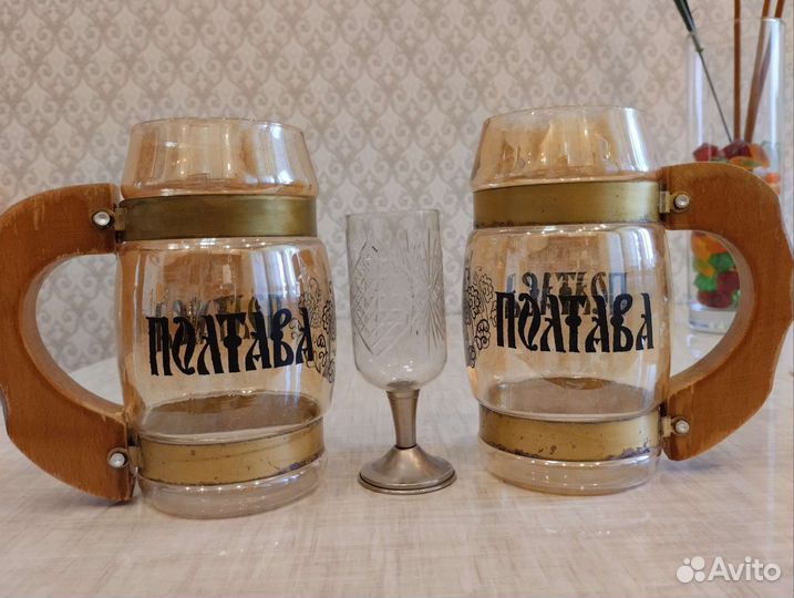 Пивная кружка,рюмка СССР