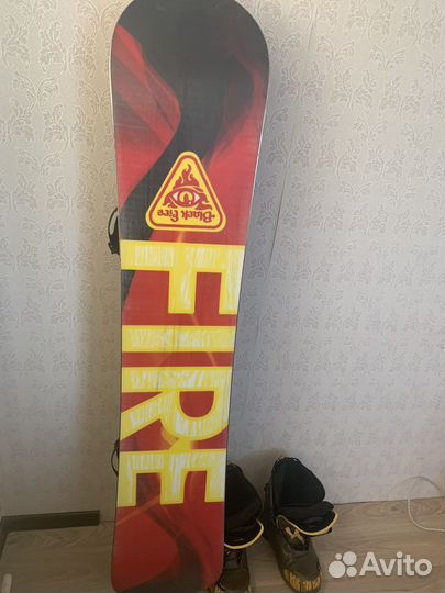 Сноуборд, крепление, ботинки, чехол