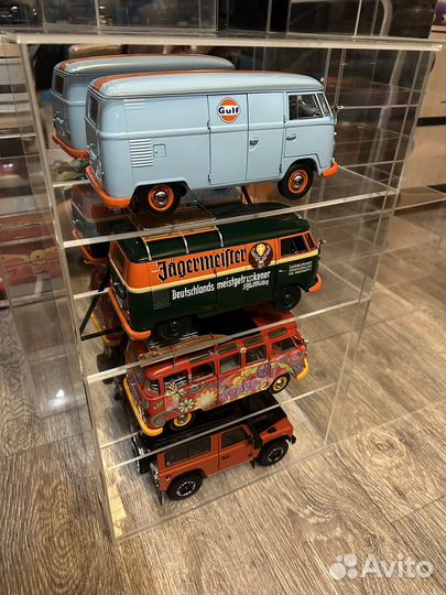 Бокс на 4 модели 1/18