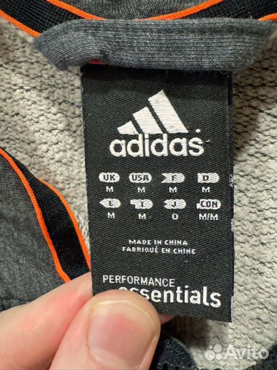 Толстовка мужская с капюшоном adidas