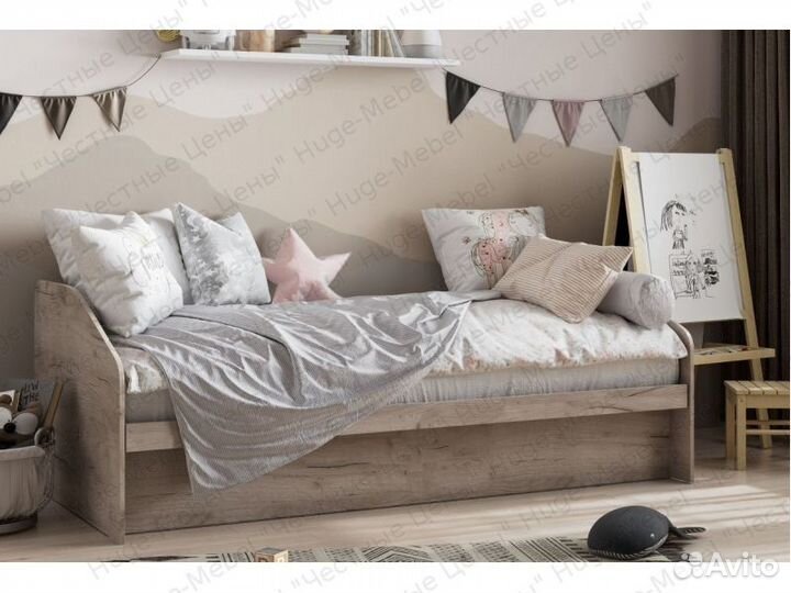 Детская кровать с подъемным механизмом 