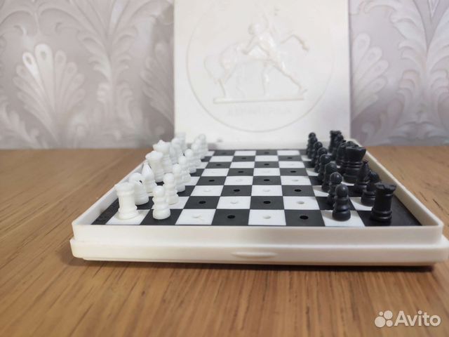 Шахматы дорожные СССР миниатюрные винтаж