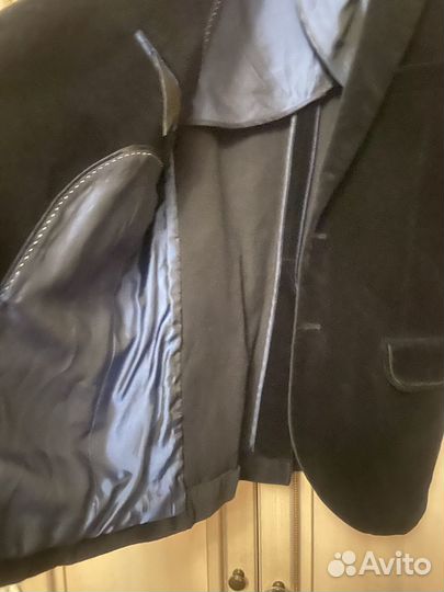 Пиджак мужской черный 48