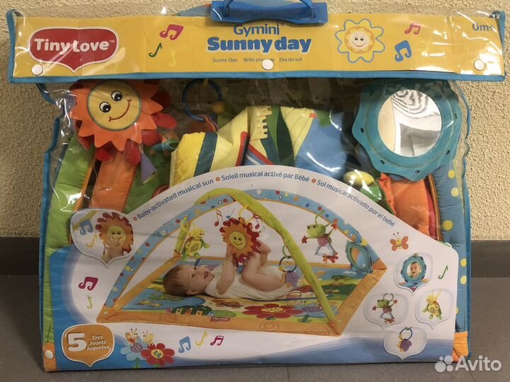 Развивающий коврик музыкальный