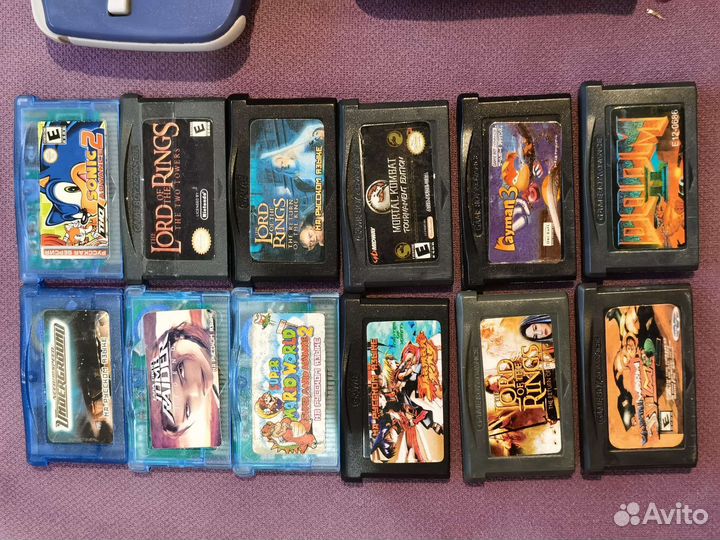 Картриджи Game boy advance