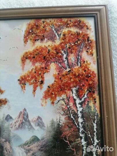 Картина из янтаря новые