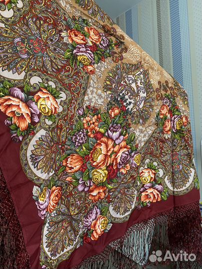 Павлопосадский платок/шаль