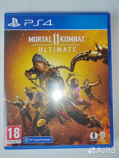 Игры для приставок ps4 Mortal Kombat 11 Ultimate