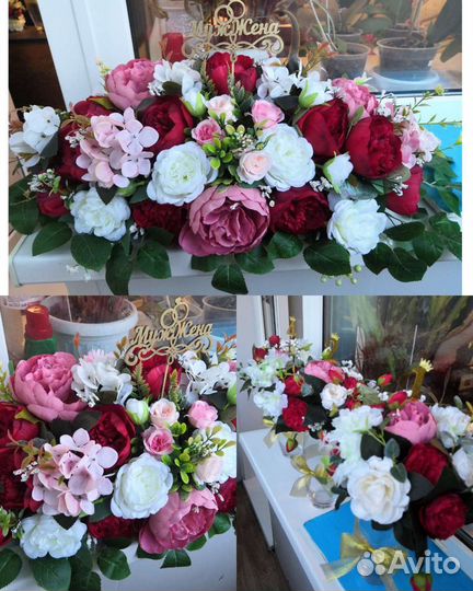 Свадебный декор,украшение стола (цветы,оформление)