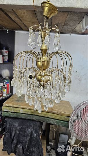 Люстра чехия СССР