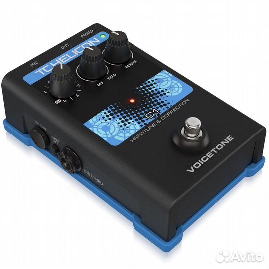 Вокальная педаль эффекта TC helicon voicetone C1