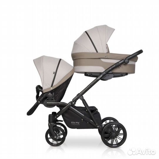 Коляска 3 в 1 riko team