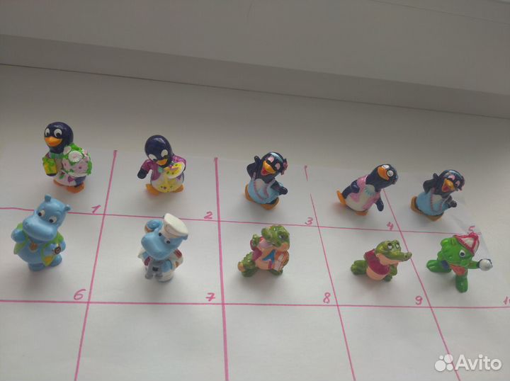 Игрушки Киндер-сюрприз 90-х