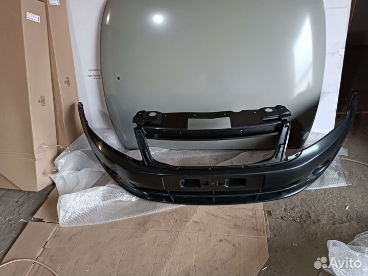 Бампер передний Лада гранта неокрашенный