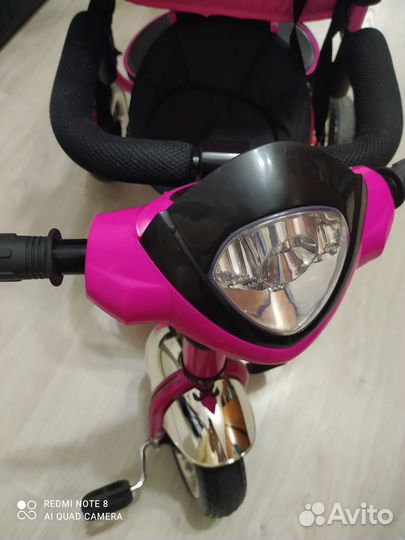 Велосипед с ручкой