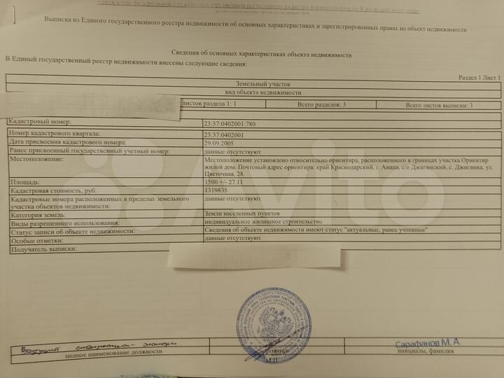 Участок 15 сот. (ИЖС)