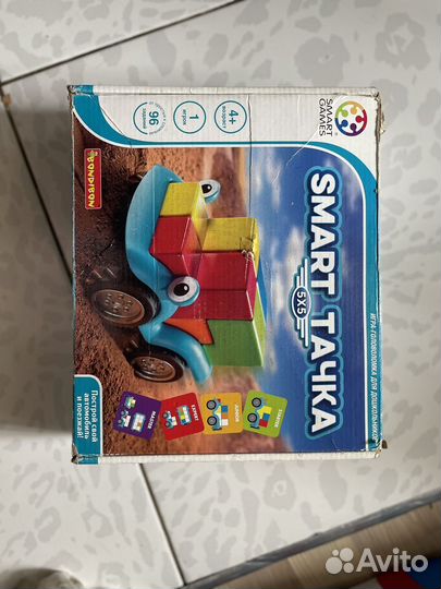 Логическая игра Smart тачка Конструктор машинки