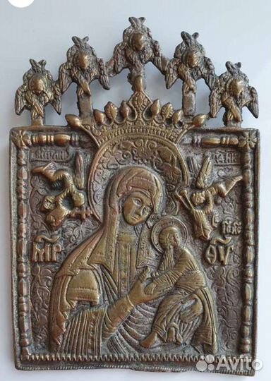 Икона Богородицы 18 век