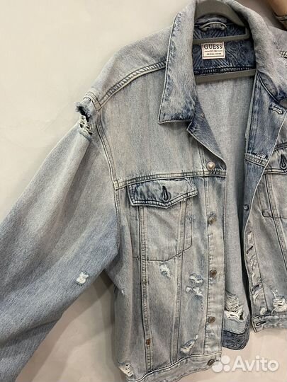 Джинсовая куртка guess