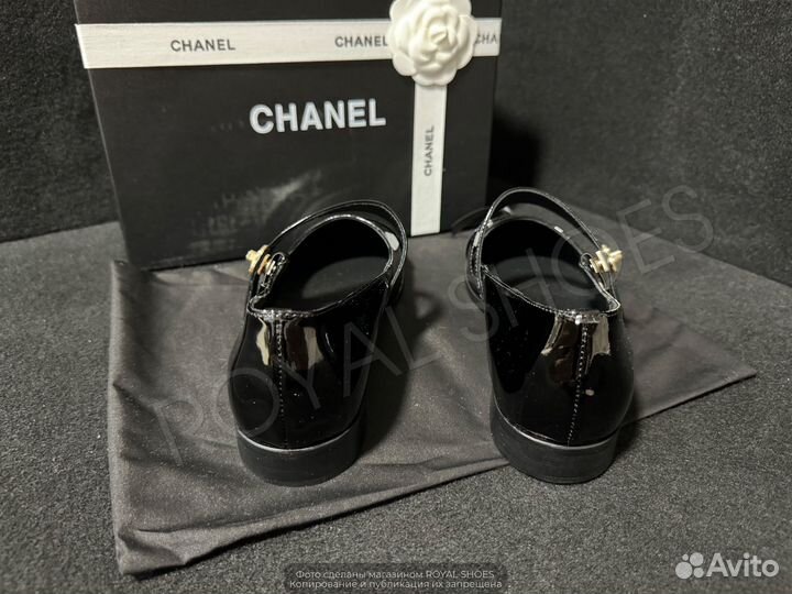 Туфли босоножки женские Chanel Mary Janes