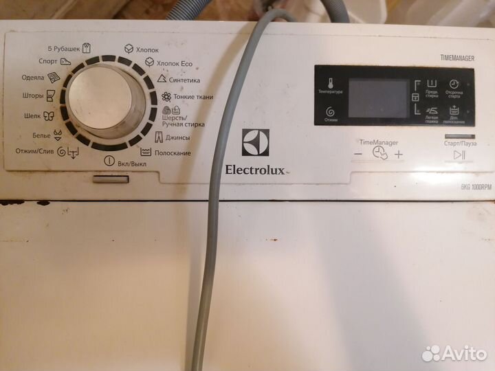 Стиральная машина electrolux 1000RPM
