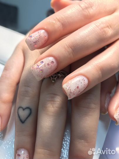 Маникюр, гель лак, наращивание