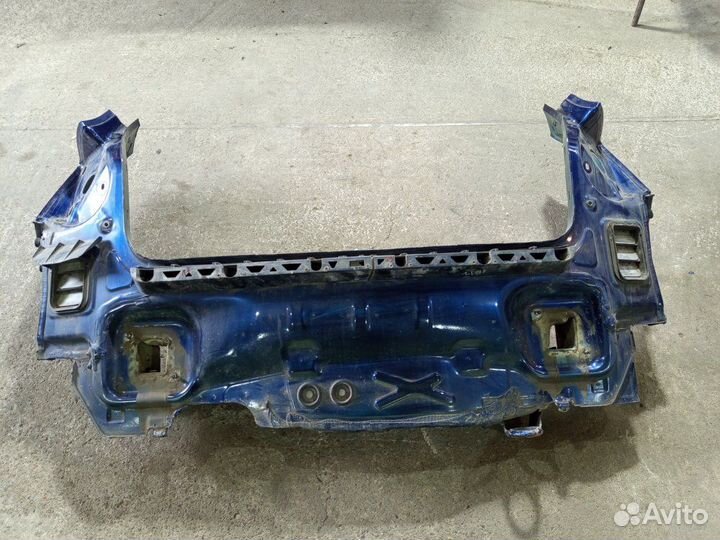 Задняя панель кузова Skoda Fabia 2 CGP 2009