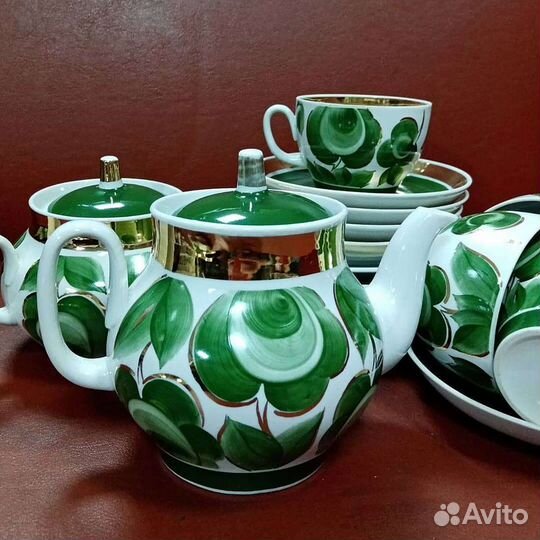 Сервиз Зелёный сад