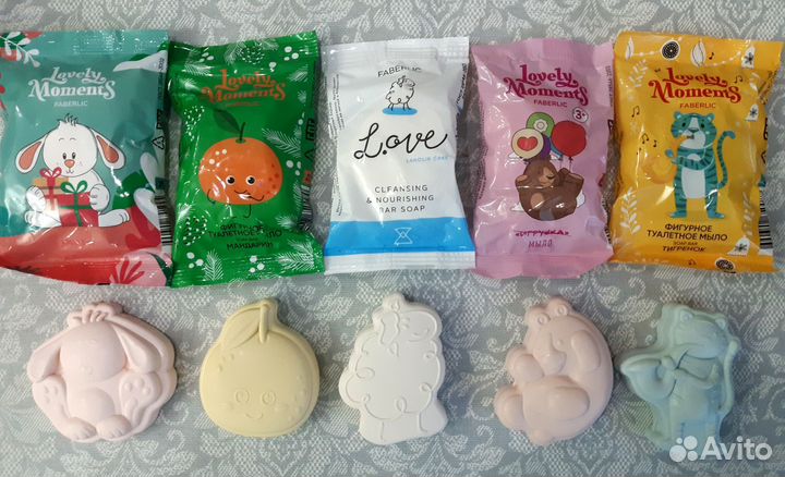 Детское фигурное коллекционное мыло