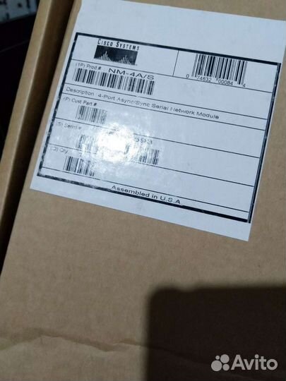 Модуль Cisco NM-4A/S