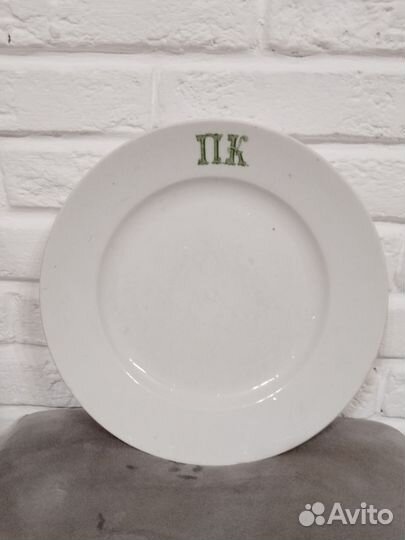 Старинная тарелка ф - ка Зацепина